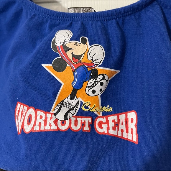 Vintage Disney Mickey Unlimited Sports Bra - Picture 2 of 6